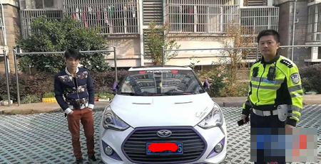 常州交警黑科技声纳探测仪“发威”，捕获一辆“炸街车”并做出处罚