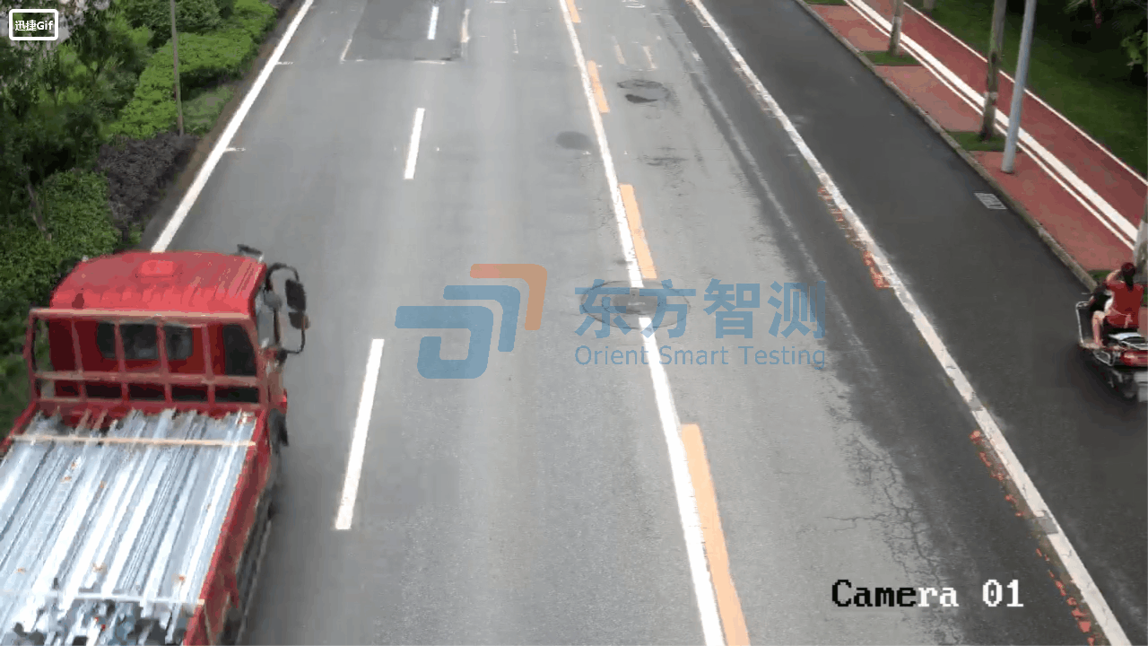 南康抓拍炸街摩托车现场演示